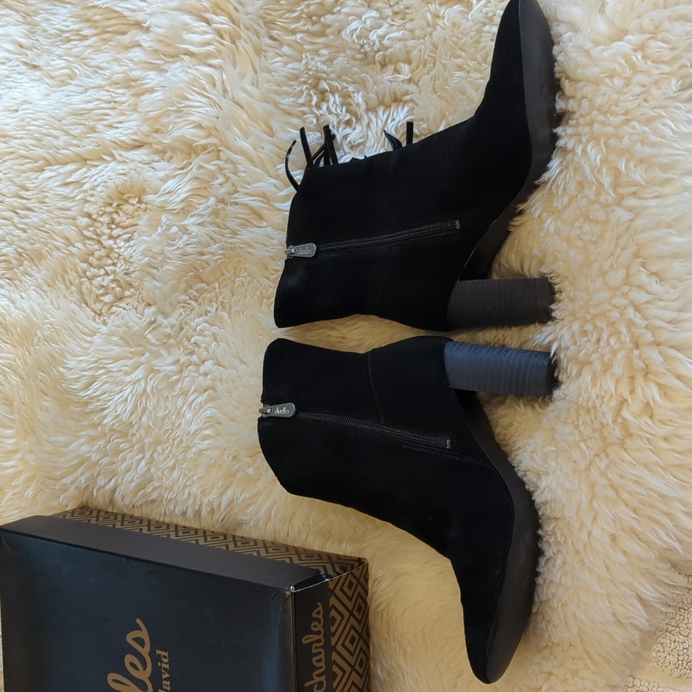 Charles David Boulder Boot With Fringe!! - image 5